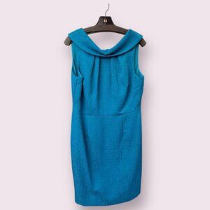💎 KATHERINE KELLY Sheath Dress | Size 12 | Turquoise 💎